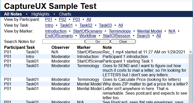 Usability Test Report: CaptureUX